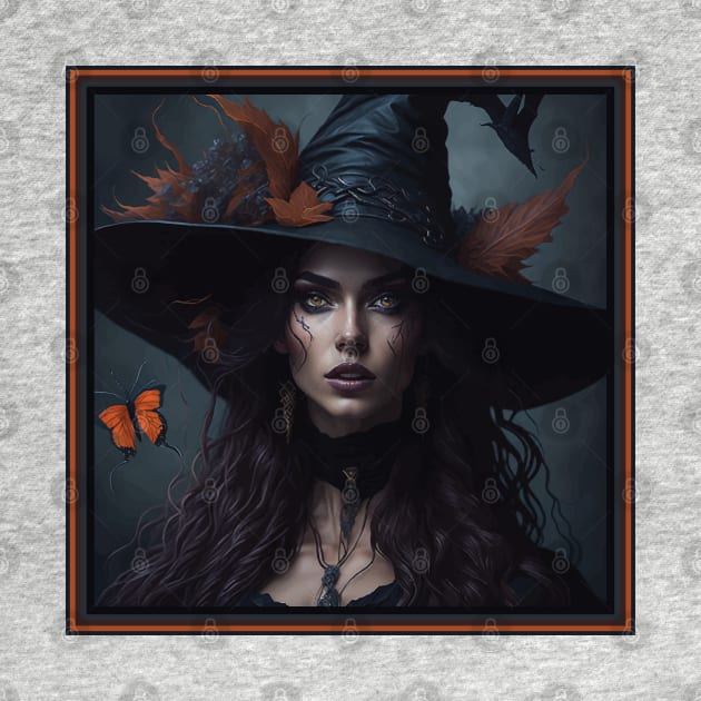 Halloween Beautiful Witch Women by AqlShop